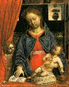 Vincenzo Foppa Madonna and Child with an Angel  k Sweden oil painting reproduction